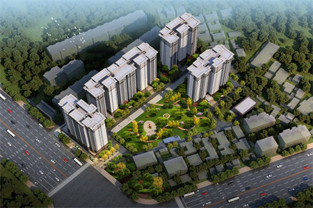 首付4万！八喜温馨苑4楼，110平+车库23平，精装，双气