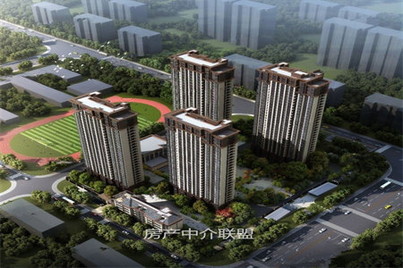 首付10万！一手合同精装现房70年产权羊山公园中央城